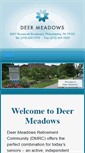 Mobile Screenshot of deer-meadows.org